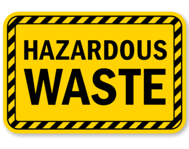 Treatment plant for hazardous wastes